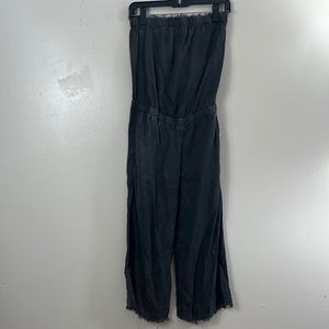 Cloth & Stone long pants Romper Women's Size XS Gray Sleeveless
